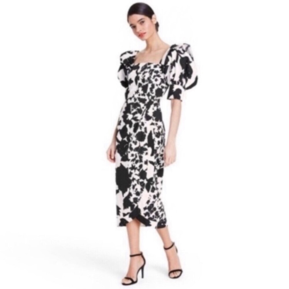 Never worn, arrived with no tags! Christopher John Rogers for Target Puff Sleeve